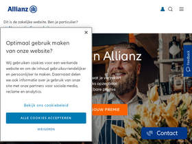 'allianz.nl' screenshot