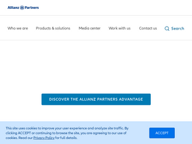 'allianzworldwidepartners.com' screenshot