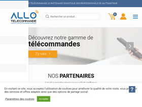'allotelecommande.com' screenshot