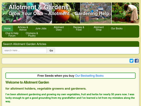 'allotment-garden.org' screenshot