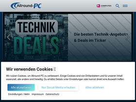 'allround-pc.com' screenshot