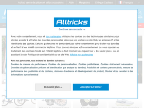 'alltricks.fr' screenshot