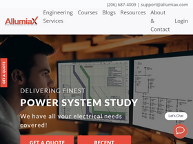 'allumiax.com' screenshot
