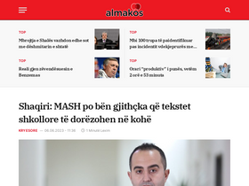 'almakos.com' screenshot