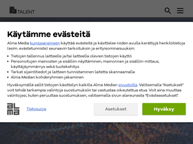 'almatalent.fi' screenshot