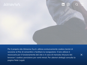 'almaviva.it' screenshot