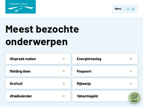 'almere.nl' screenshot