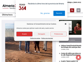 'almeria360.com' screenshot