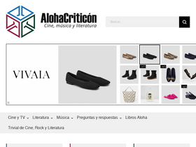'alohacriticon.com' screenshot