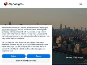 'alphasights.com' screenshot
