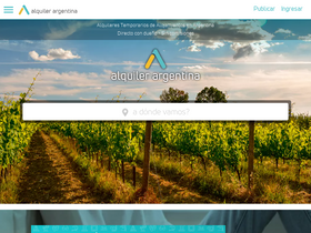 'alquilerargentina.com' screenshot