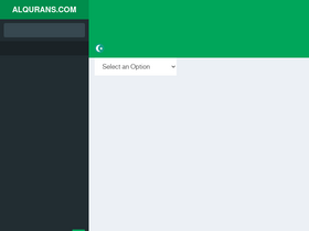 'alqurans.com' screenshot