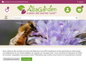 'alsagarden.com' screenshot