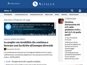 'altalex.com' screenshot