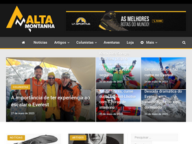 'altamontanha.com' screenshot