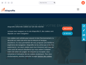 'altaprofits.com' screenshot