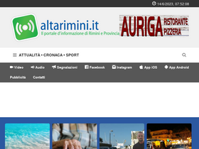 'altarimini.it' screenshot