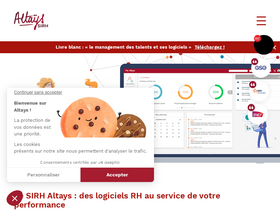 'altays-progiciels.com' screenshot