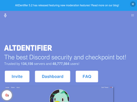 'altdentifier.com' screenshot