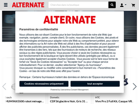 'alternate.fr' screenshot