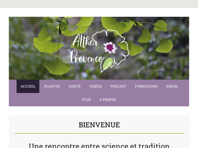 'altheaprovence.com' screenshot