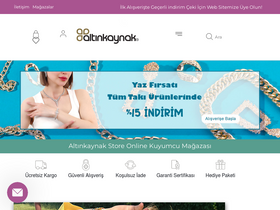 'altinkaynakstore.com' screenshot