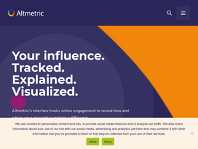 'altmetric.com' screenshot