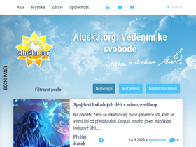 'aluska.org' screenshot