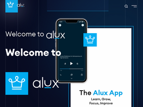 'alux.com' screenshot