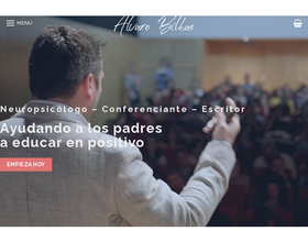 'alvarobilbao.com' screenshot