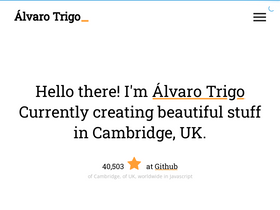 'alvarotrigo.com' screenshot
