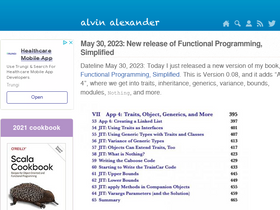 'alvinalexander.com' screenshot