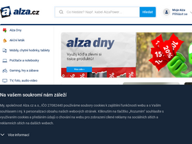 'alza.cz' screenshot