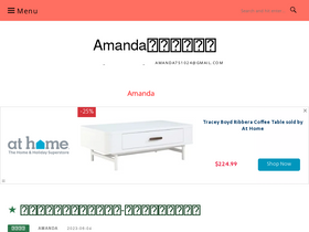 'amanda326.com' screenshot