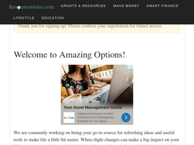 'amazing-options.com' screenshot