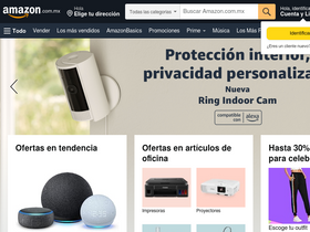 'amazon.com.mx' screenshot