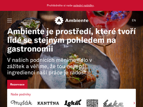 'ambi.cz' screenshot