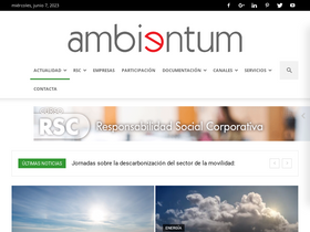 'ambientum.com' screenshot