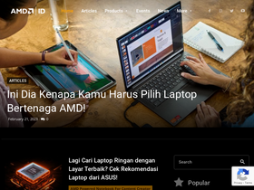 'amd-id.com' screenshot