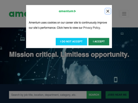 'amentumcareers.com' screenshot