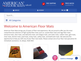 'americanfloormats.com' screenshot