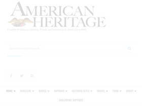 'americanheritage.com' screenshot