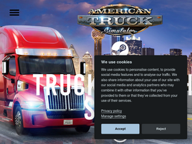 'americantrucksimulator.com' screenshot