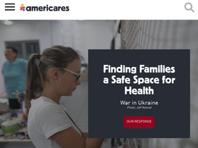 'americares.org' screenshot