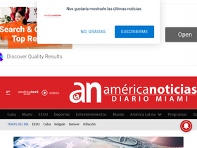'americateve.com' screenshot