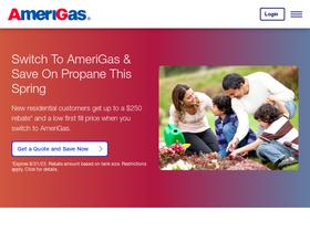 'amerigas.com' screenshot