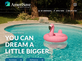 'amerisave.com' screenshot