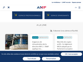 'amf-france.org' screenshot