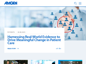 'amgen.com' screenshot