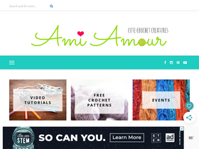 'amiamour.com' screenshot